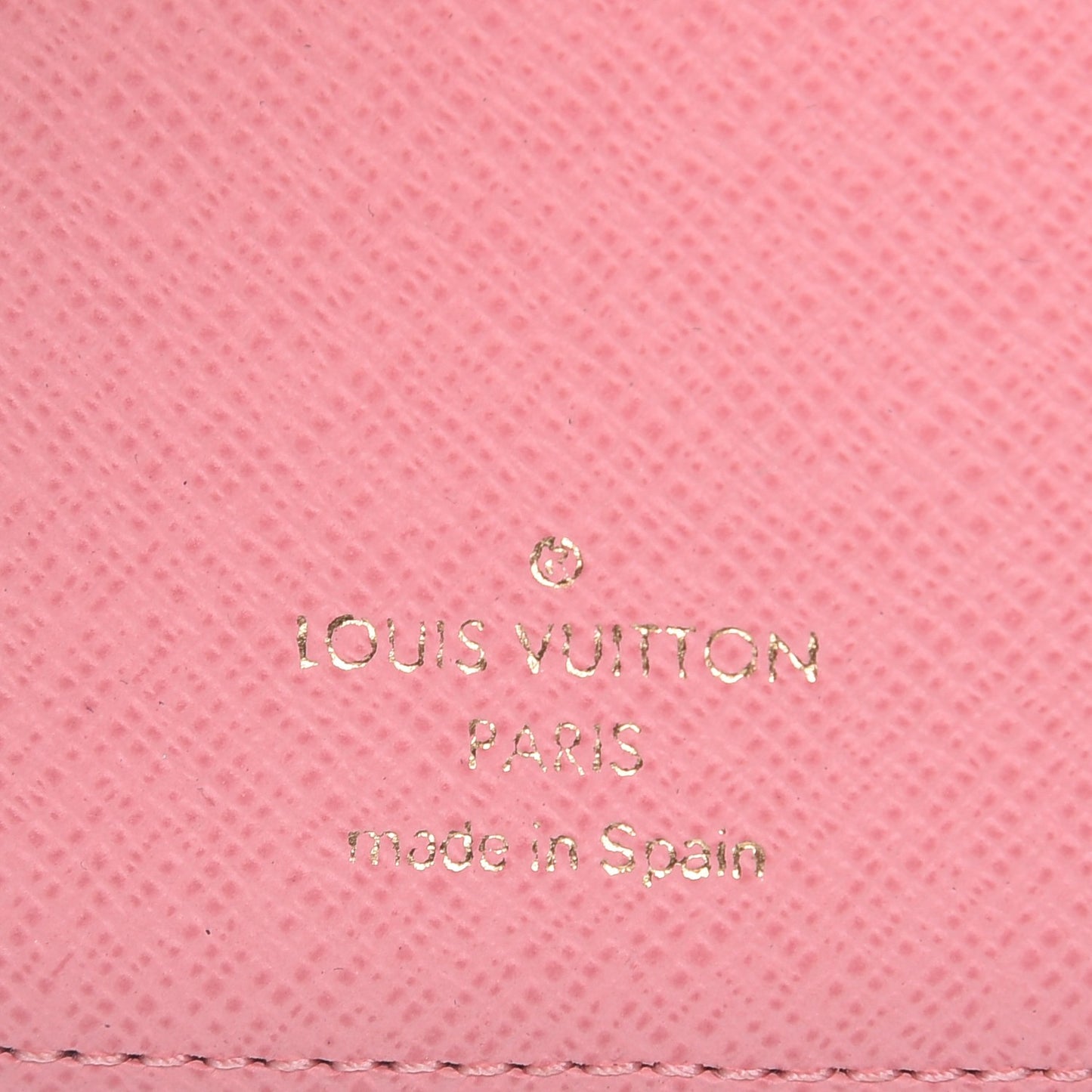 Monogram Illustre Small Ring Agenda Rose