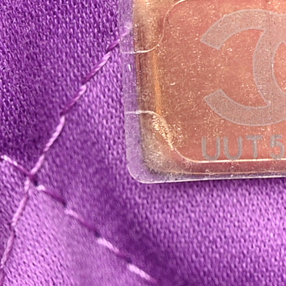 Chanel Shiny Calfskin Quilted Small Chanel 22 Purple 8 of 13