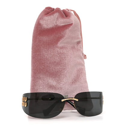 Miu Miu Metal Aube Sunglasses SMUA51 Gold Black 7 of 7