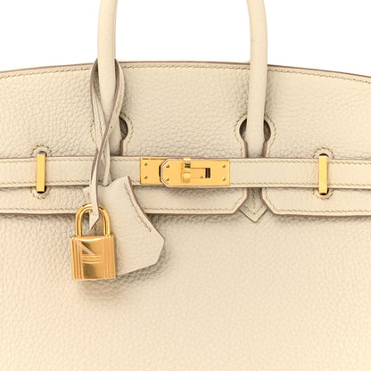 Hermes Togo Birkin 25 Beton 8 of 12