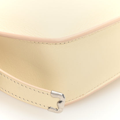 Burberry Calfskin Mini Shield Sling Bag Pearl 9 of 10