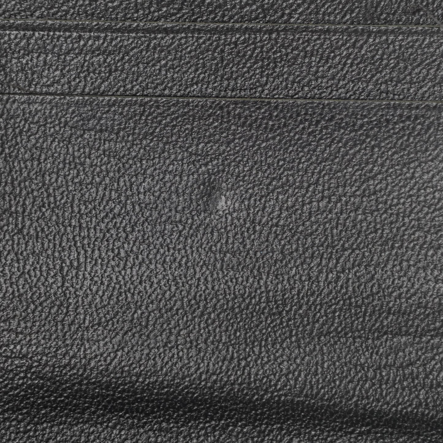 Goatskin Compact CC Flap Wallet Black