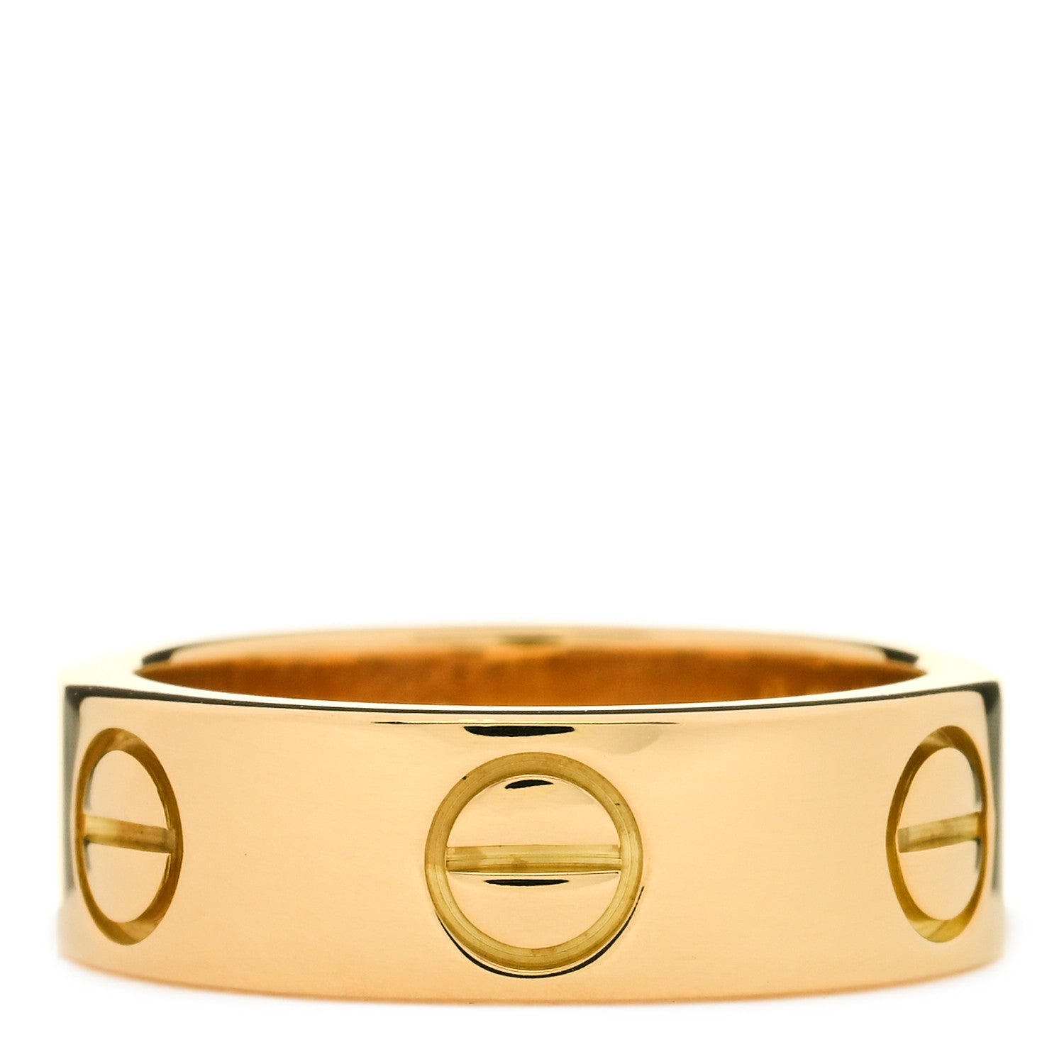 Cartier 18K Yellow Gold 5.5mm LOVE Ring 47 4 1 of 3