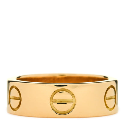 Cartier 18K Yellow Gold 5.5mm LOVE Ring 47 4 1 of 3