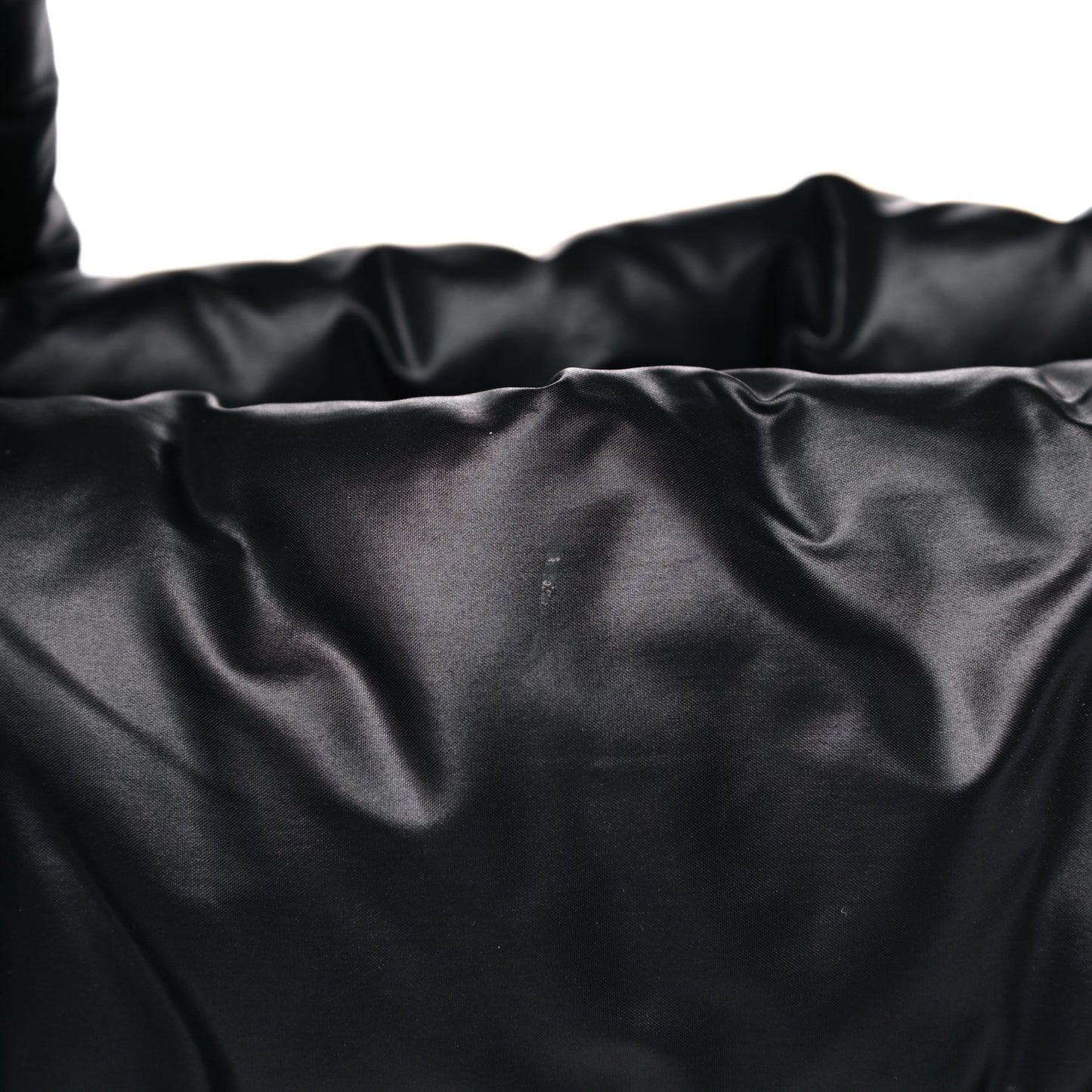 Nylon Coco Cocoon Zipped Tote Black