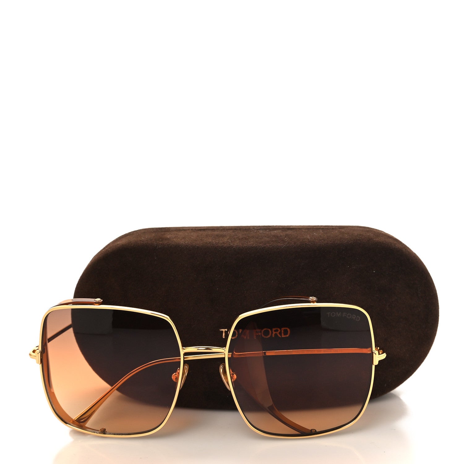 Tom Ford Toby-02 Sunglasses TF901 Gold 9 of 9