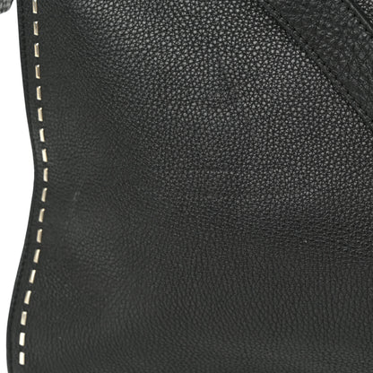 Fendi Cuoio Romano Selleria Studded Large Peekaboo Iconic Fit Satchel Black 13 of 13