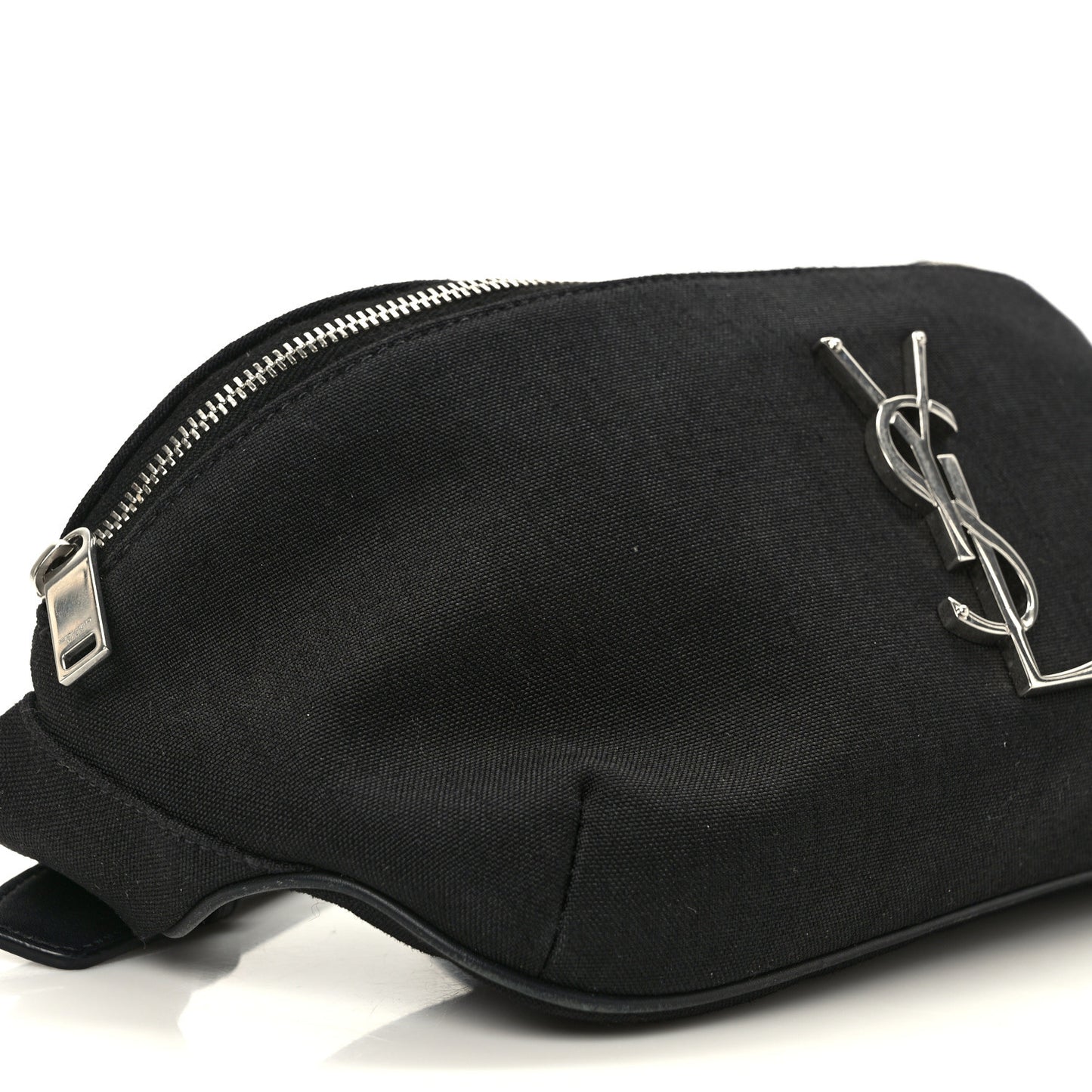 Canvas Monogram Belt Bag Black