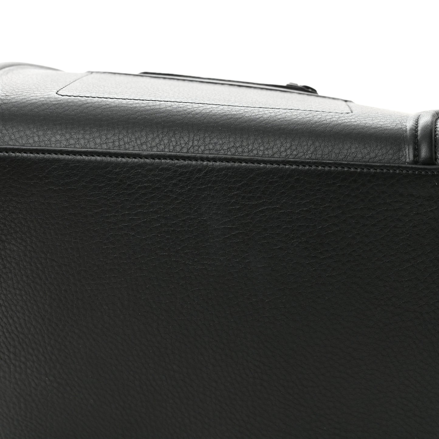Supple Calfskin Medium Phantom Luggage Black