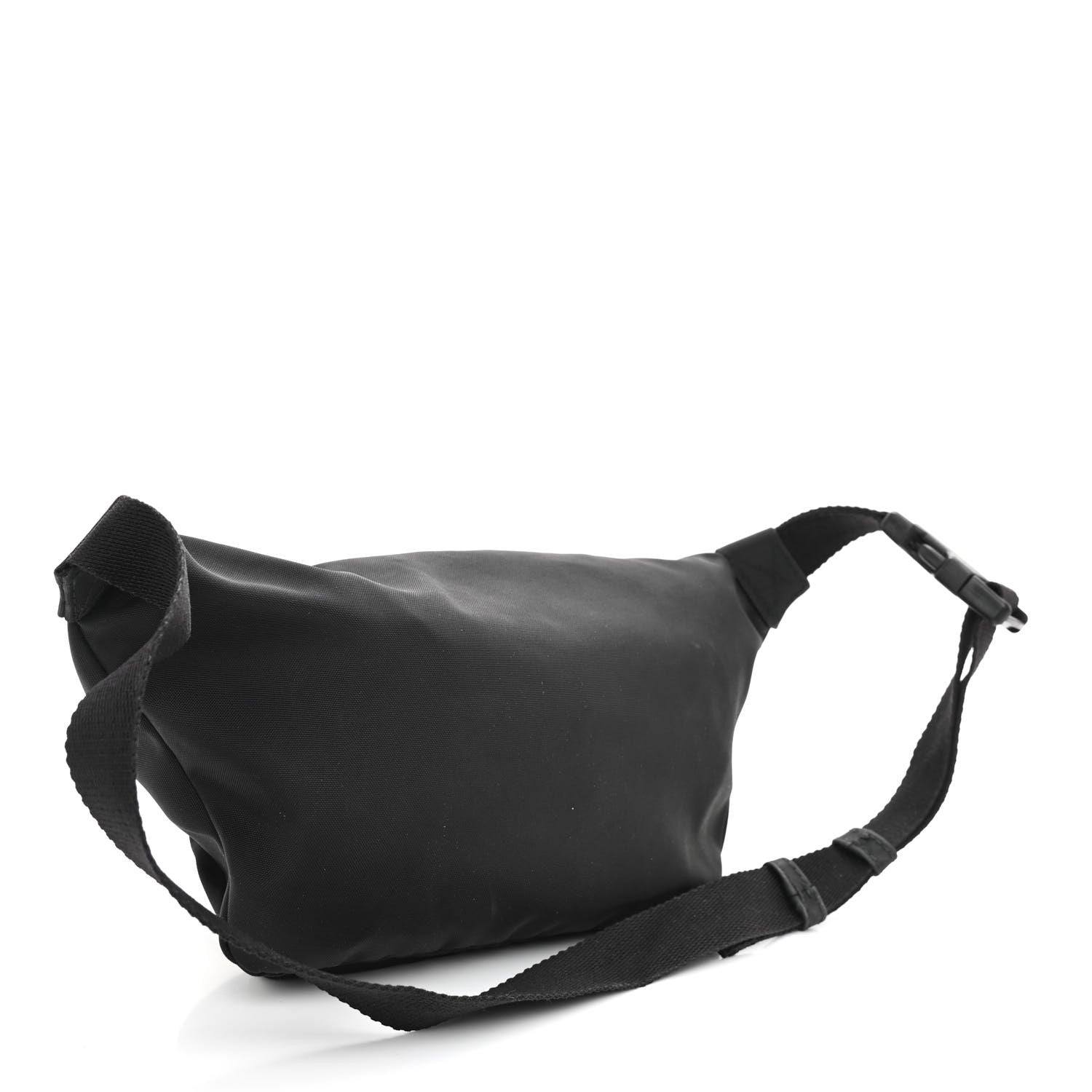 Balenciaga Textured Sport Nylon Logo Embroidered Wheel Beltpack Black 3 of 8