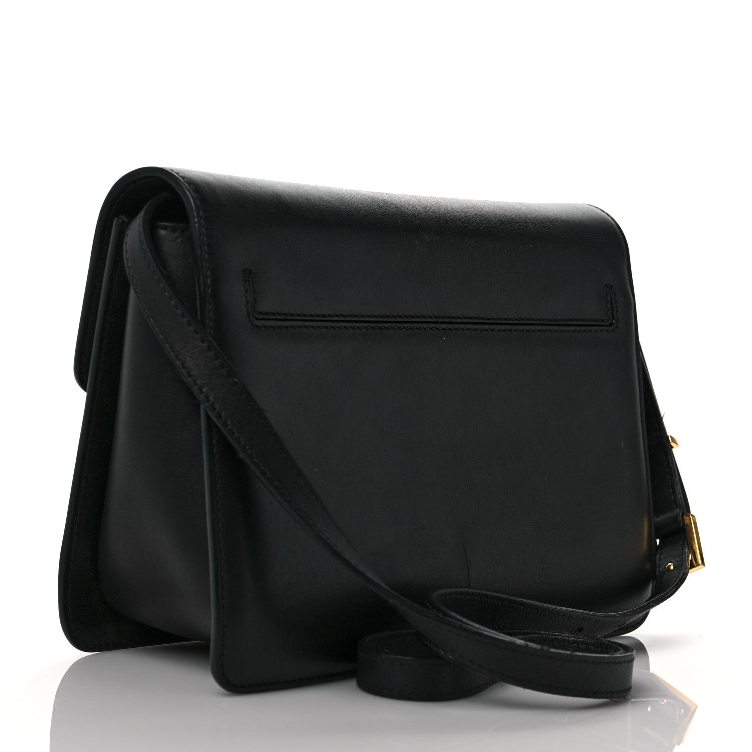 Tom Ford Calfskin Medium Sienna Crossbody Bag Black 3 of 10