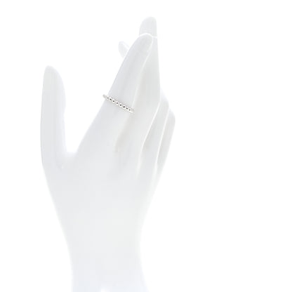 Van Cleef & Arpels 18K White Gold Small Perlee Ring 53 6.5 2 of 6