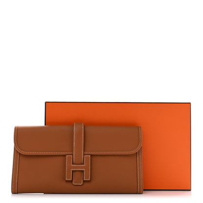 Hermes Swift Jige Elan 29 Clutch Gold 8 of 8