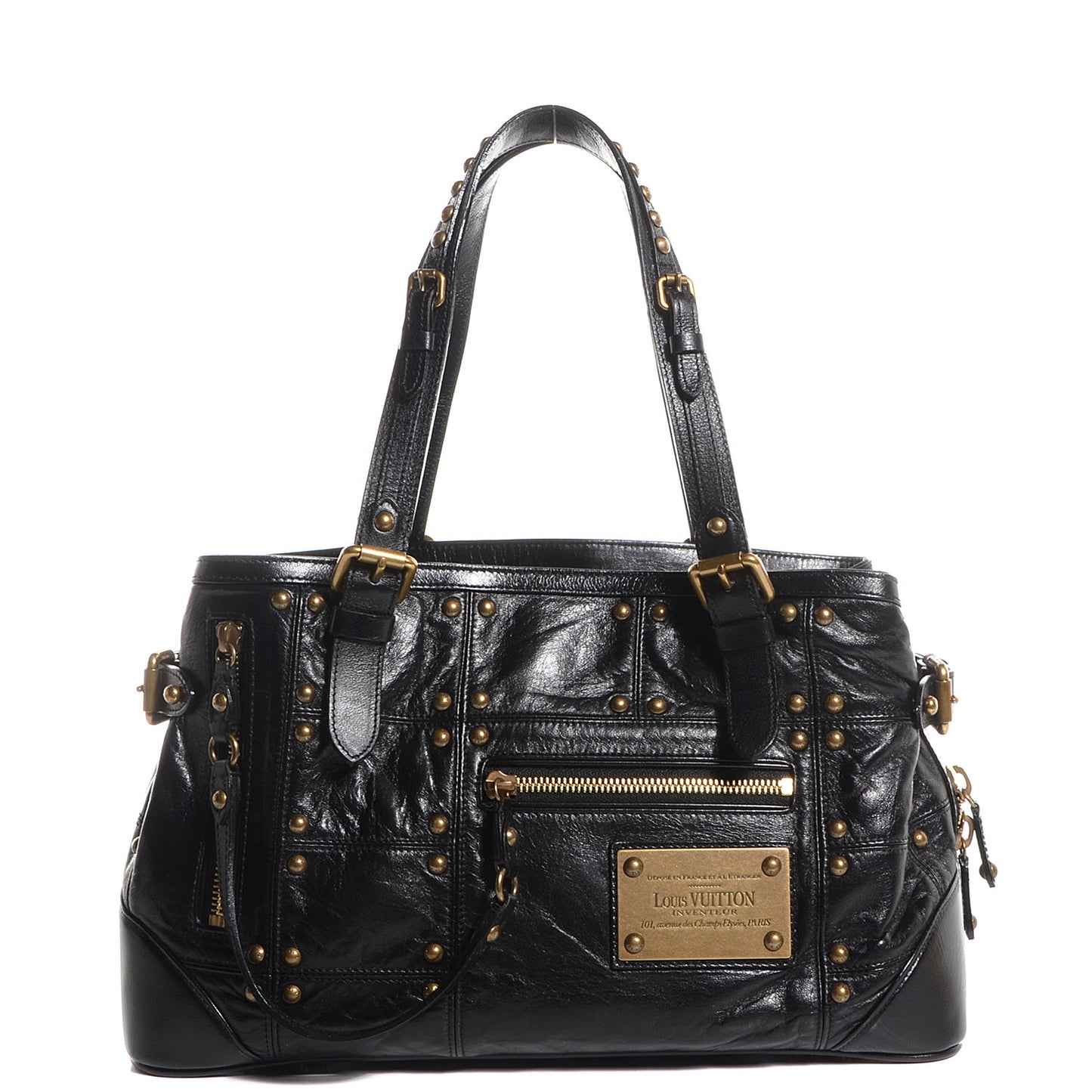 Lambskin Riveting Black