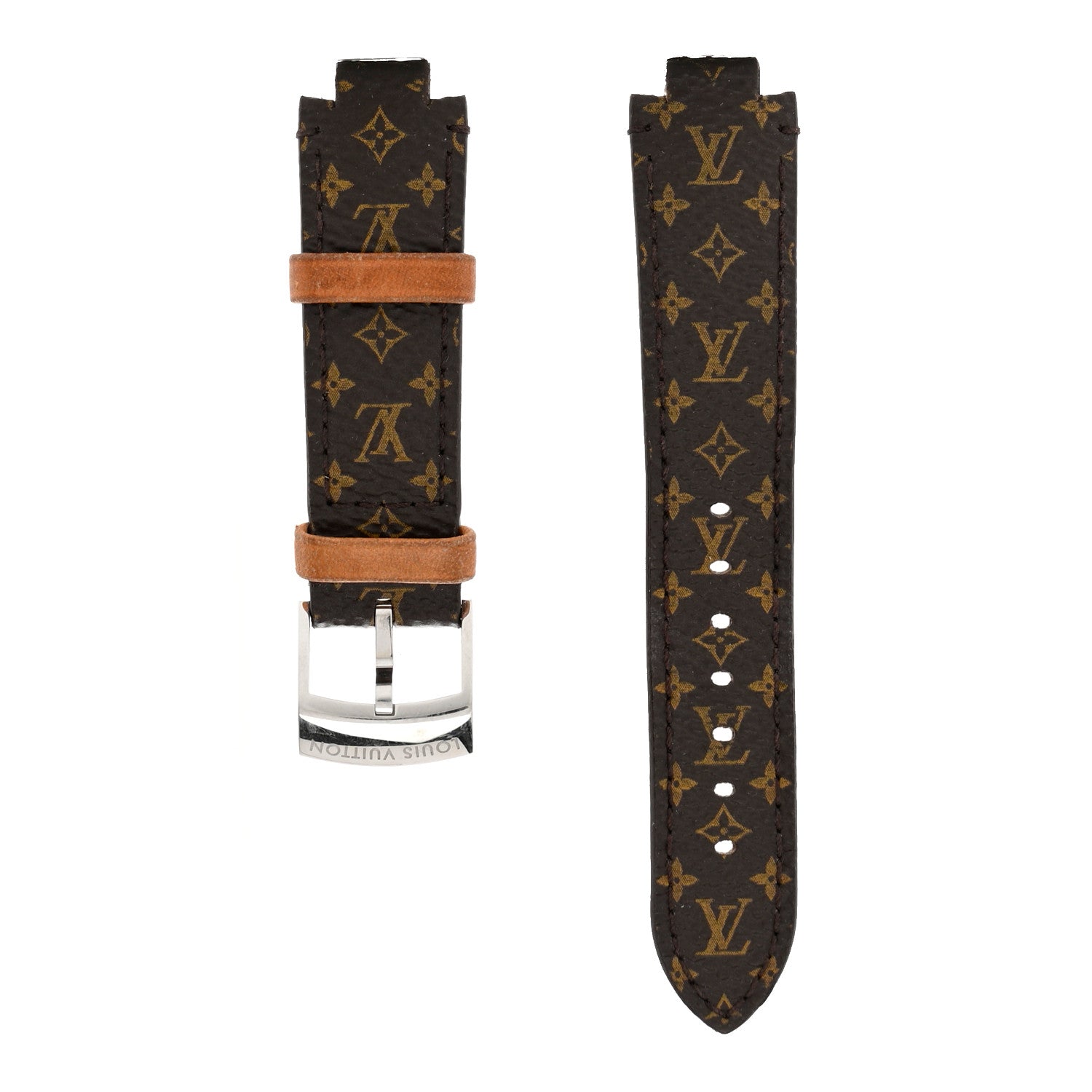 Louis Vuitton Monogram Tambour Watch Strap M 1 of 5