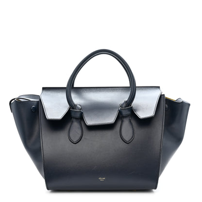 Celine Palmelato Calfskin Mini Tie Knot Tote Navy Blue 1 of 15