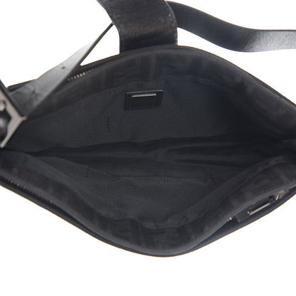 Fendi Nylon Zucca Baguette Black 4 of 8