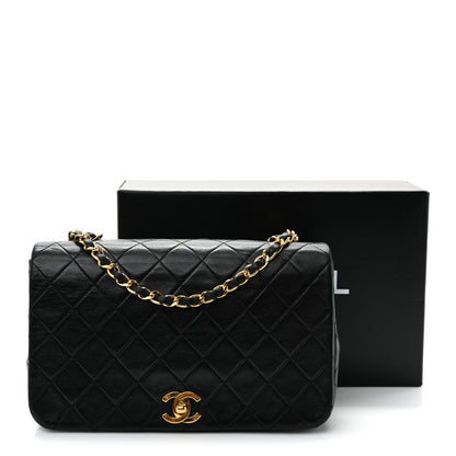 Chanel Lambskin Quilted Small Single Flap Black 11 of 11