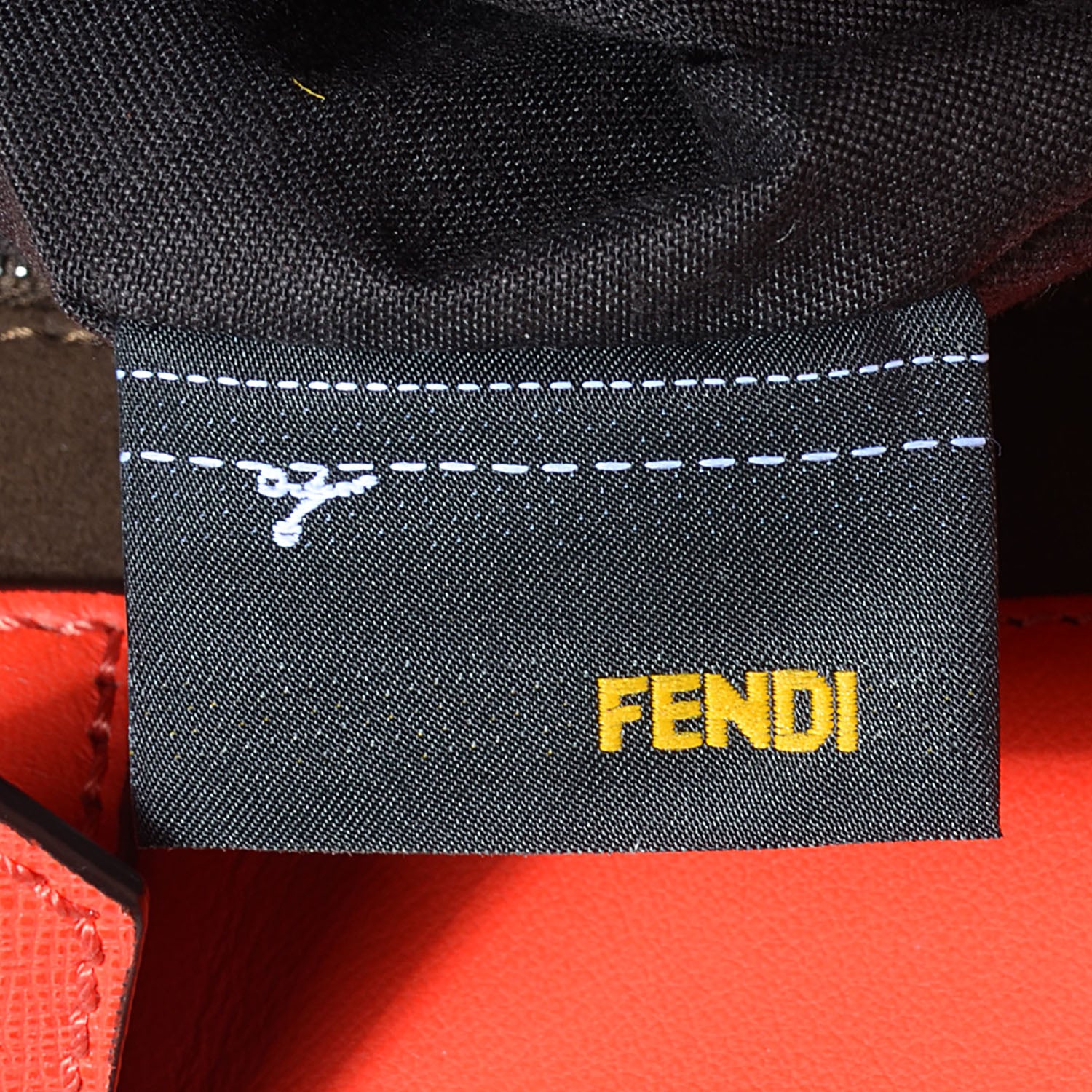 Fendi Vitello Elite Bi Color 3Jours Tote Argento Papavero 6 of 9