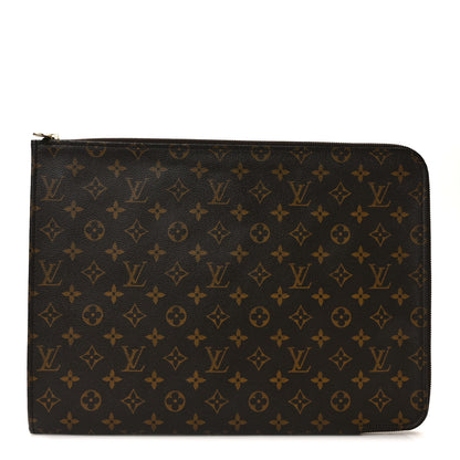 Louis Vuitton LOUIS VUITTON Monogram Poche Documents Portfolio Case 39 1 of 10
