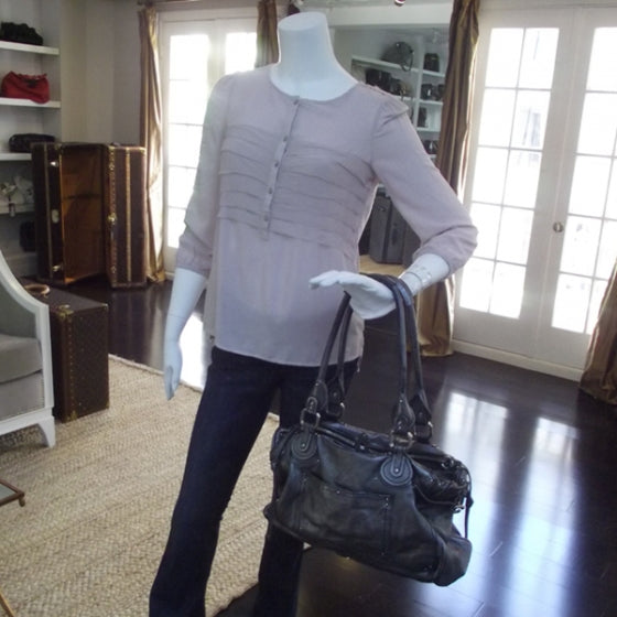 Leather Paddington Large Tote