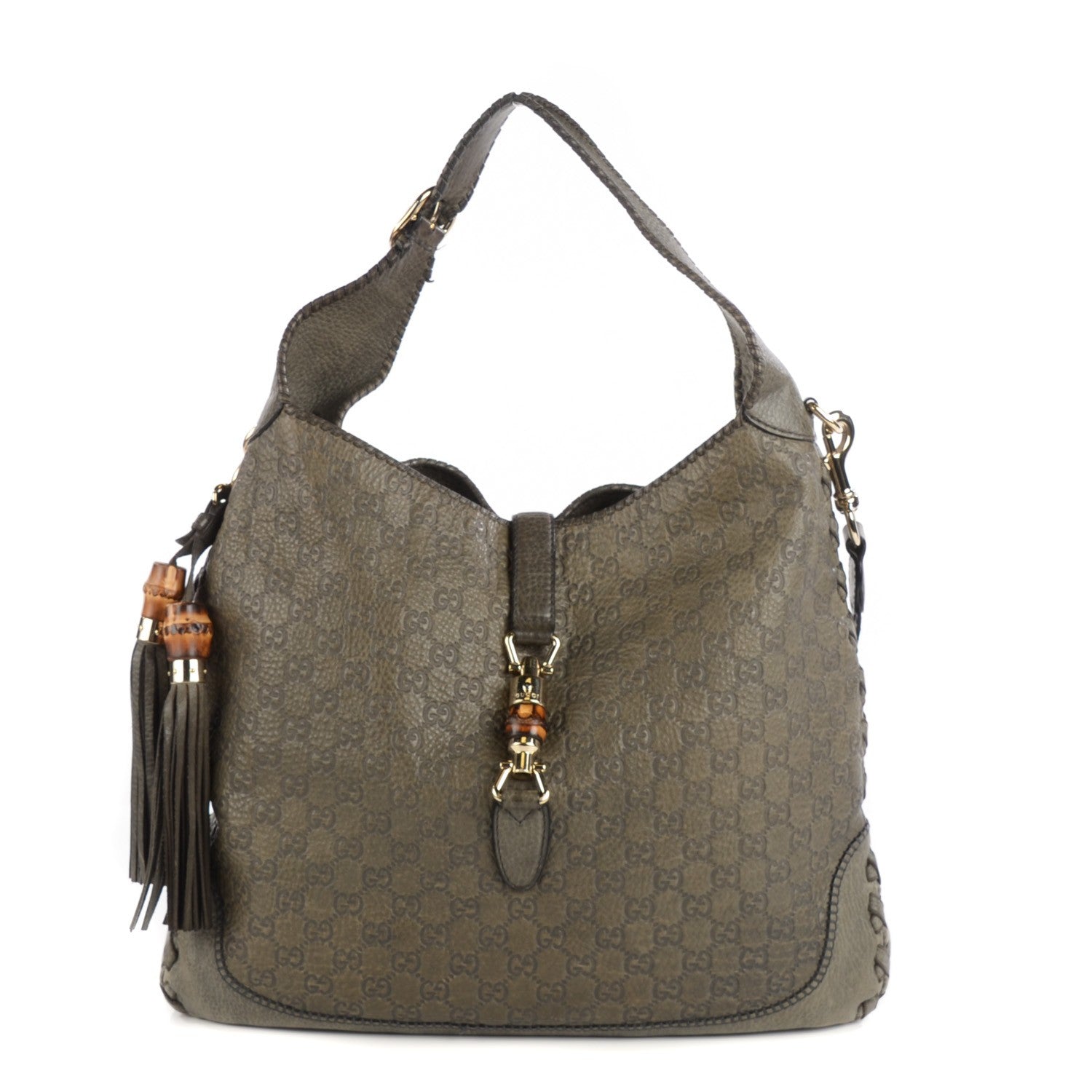 Gucci Guccissima Large New Jackie Shoulder Bag 1 of 7