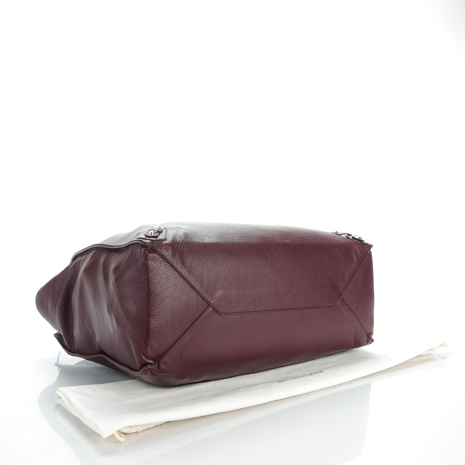 Balenciaga Veau Papier A4 Tote Rouge Aubergine 4 of 8