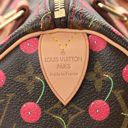 Louis Vuitton Monogram Cerises Speedy 25 6 of 10