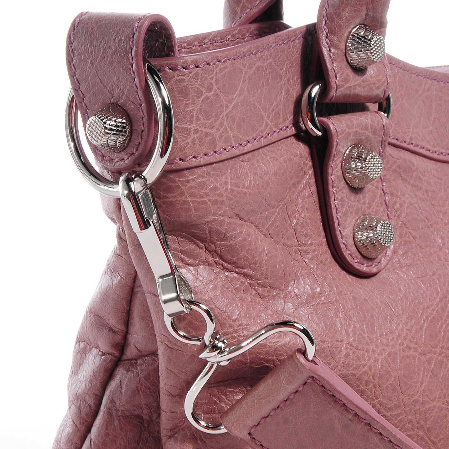 Agneau Giant 12 Silver Hardware First Parme