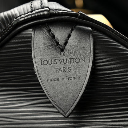 Louis Vuitton Epi Keepall 50 Black 6 of 14