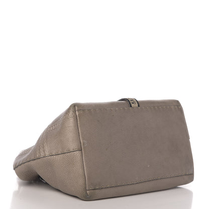 Fendi Cuoio Romano Selleria Small Villa Borghese Tote Peltro 4 of 19