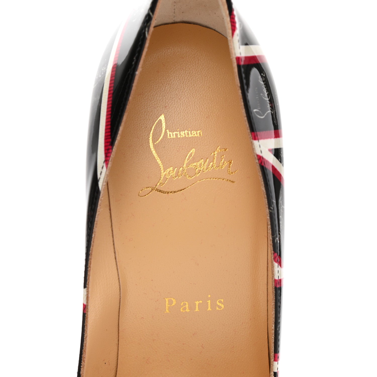 Christian Louboutin Patent Ribbon Kate 100 Pumps 36 Multicolor 7 of 7