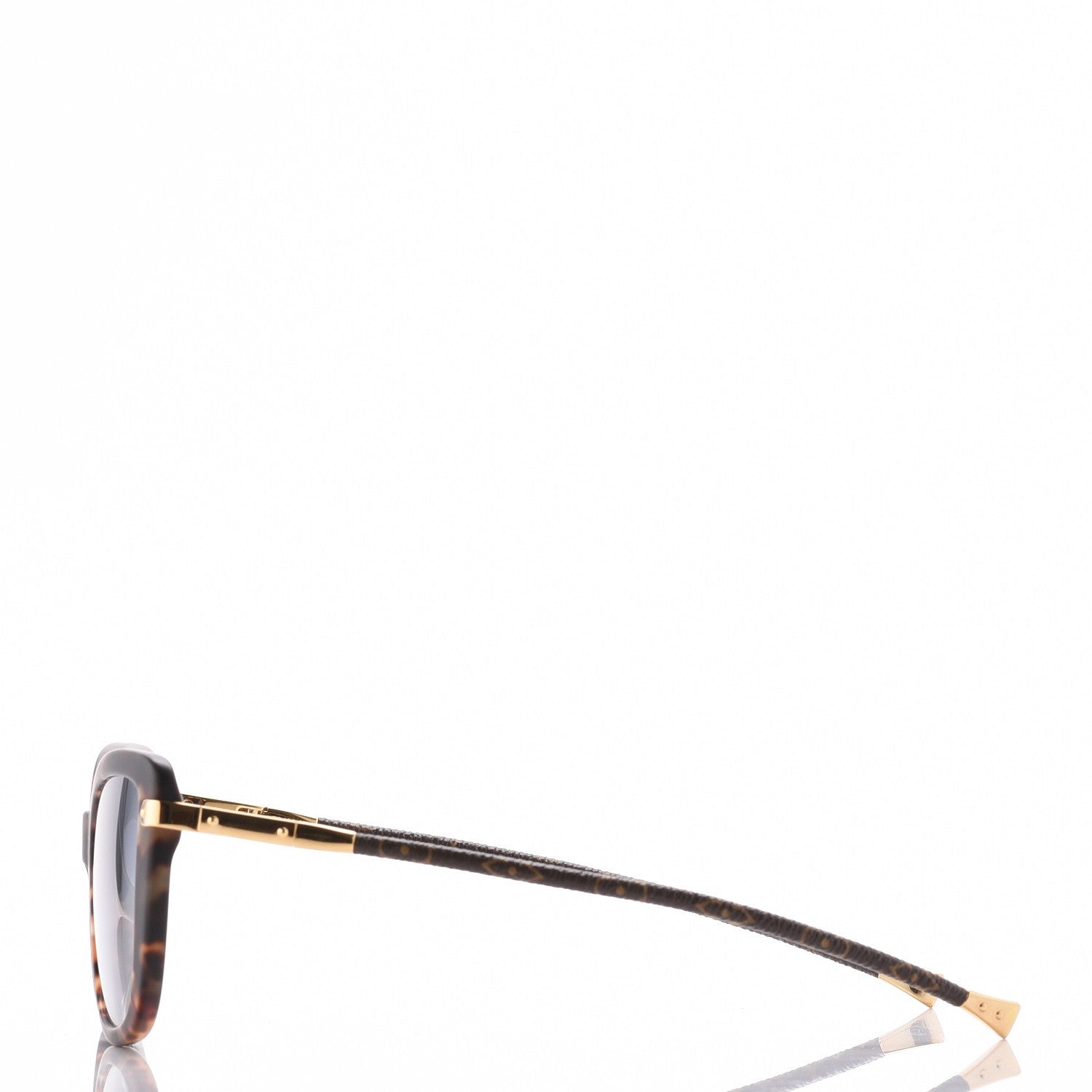 Louis Vuitton Monogram Charlotte Z0629W Sunglasses Dark Tortoise 3 of 3