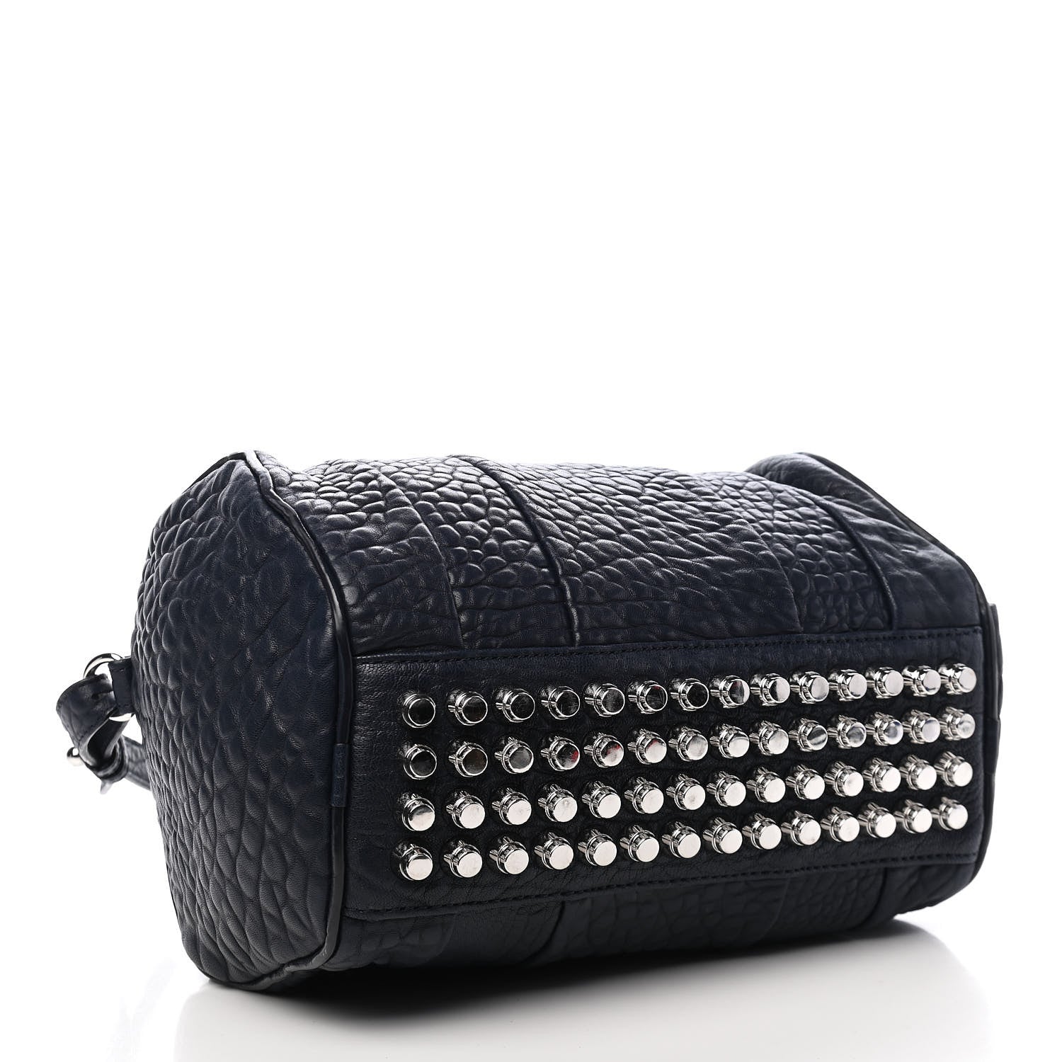 Alexander Wang Pebbled Lambskin Rockie Neptune Rhodium Hardware 7 of 17