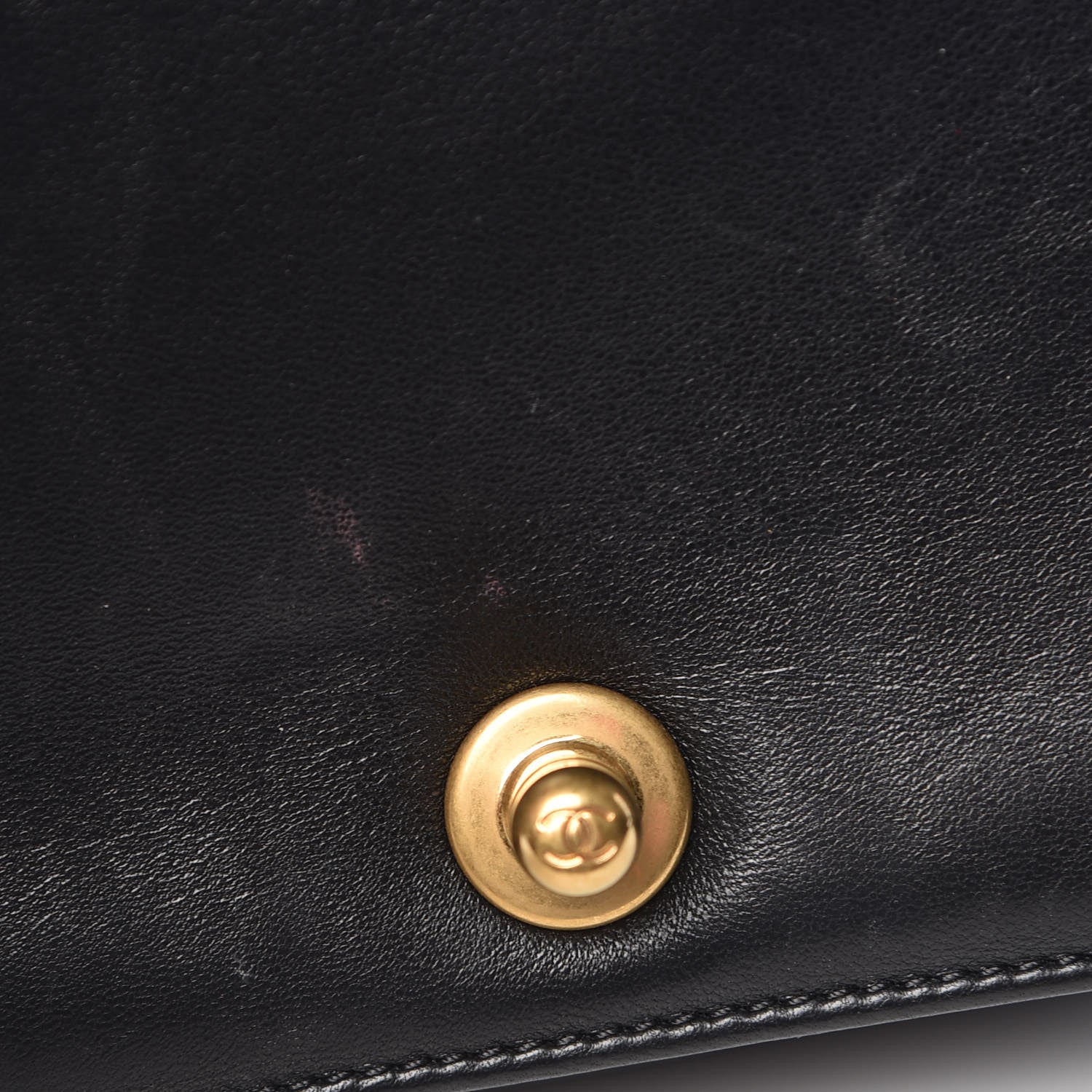 Chanel Lambskin Quilted Small Boy Flap Black 9 of 13