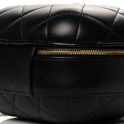 Chanel Lambskin Quilted Small CC Bubble Vanity Case With Chain Black 9 of 9