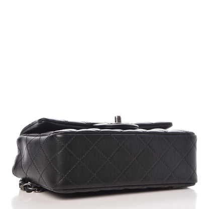 Chanel Lambskin Quilted Mini Rectangular Flap Black 4 of 10