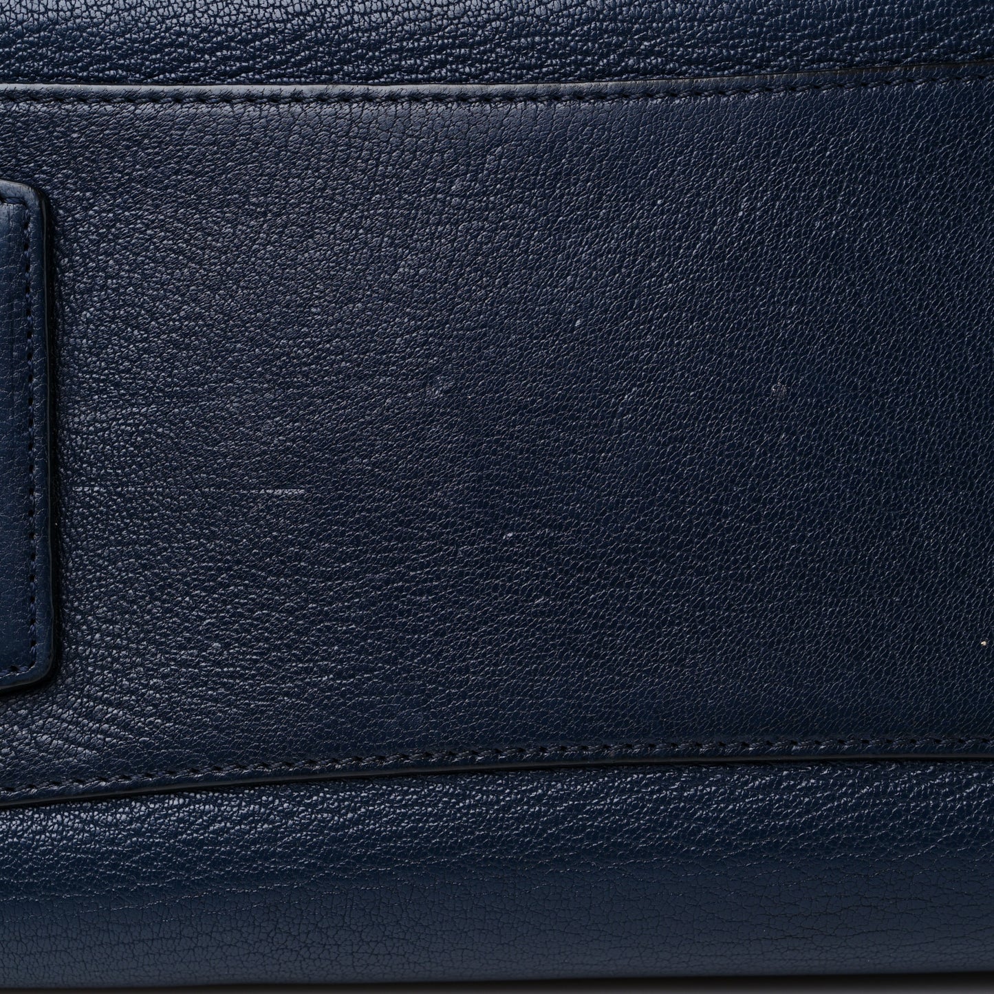 Sugar Goatskin Small Antigona Navy