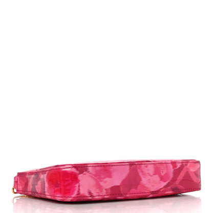 Louis Vuitton Vernis Ikat Pochette Accessories NM Rose Indien 4 of 10