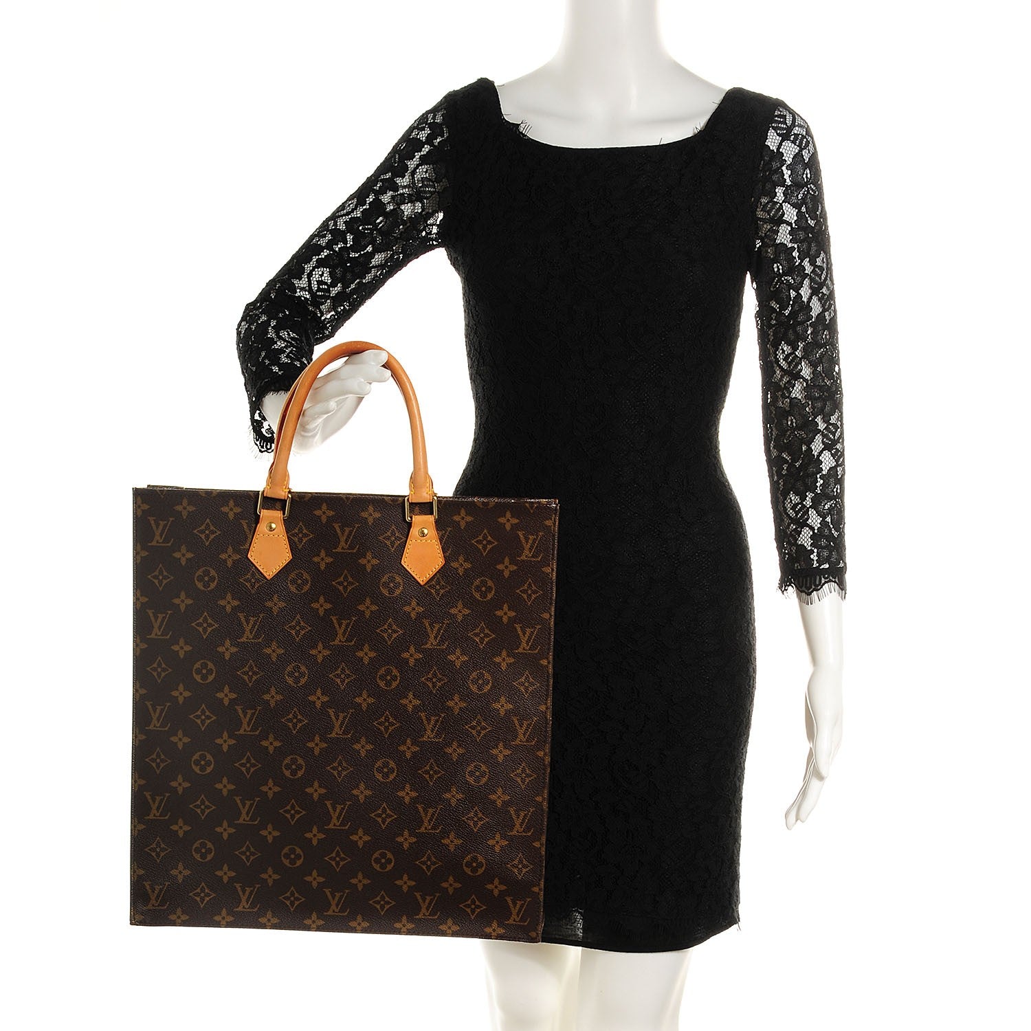 Louis Vuitton Monogram Sac Plat 2 of 7