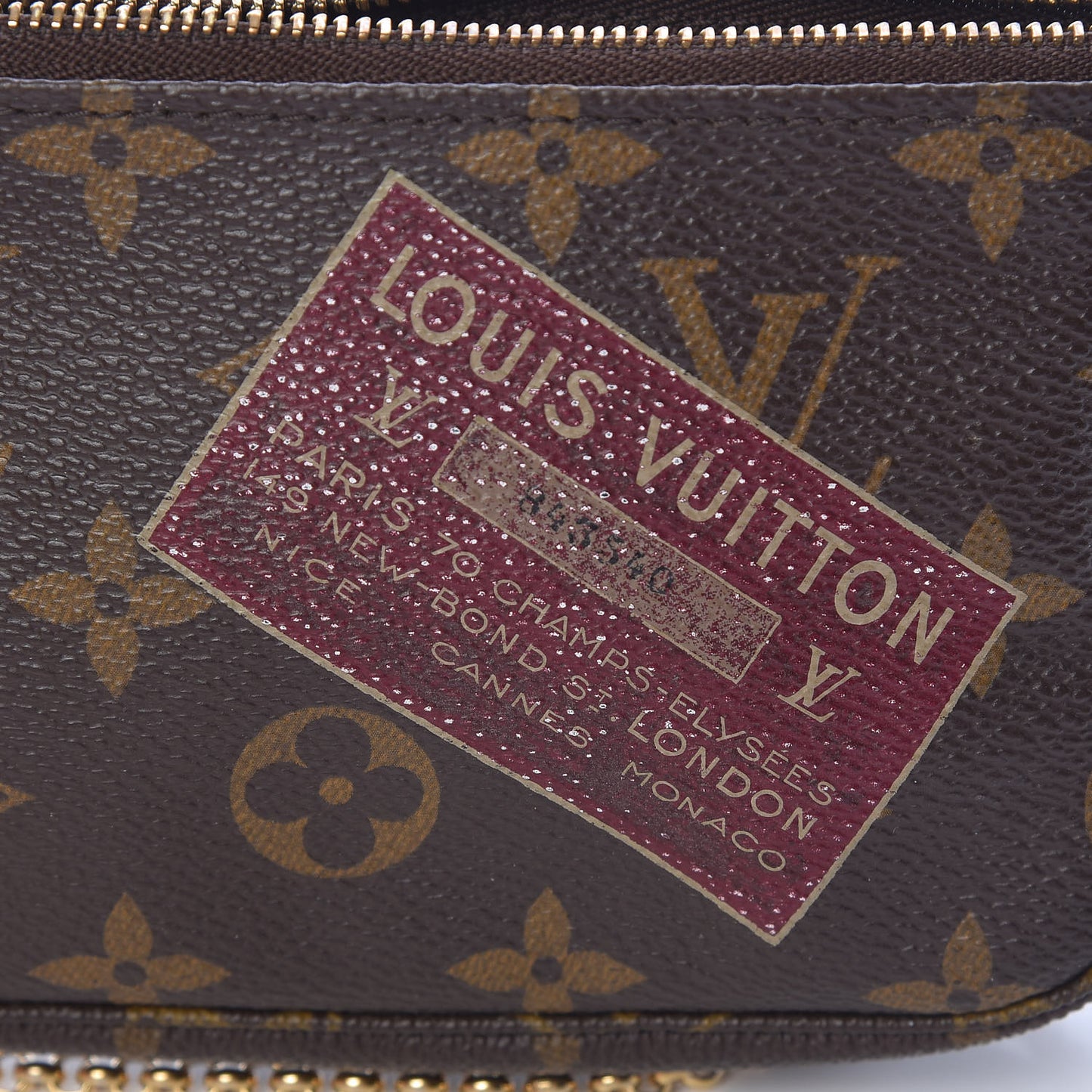 Monogram Trunks and Bags Mini Pochette