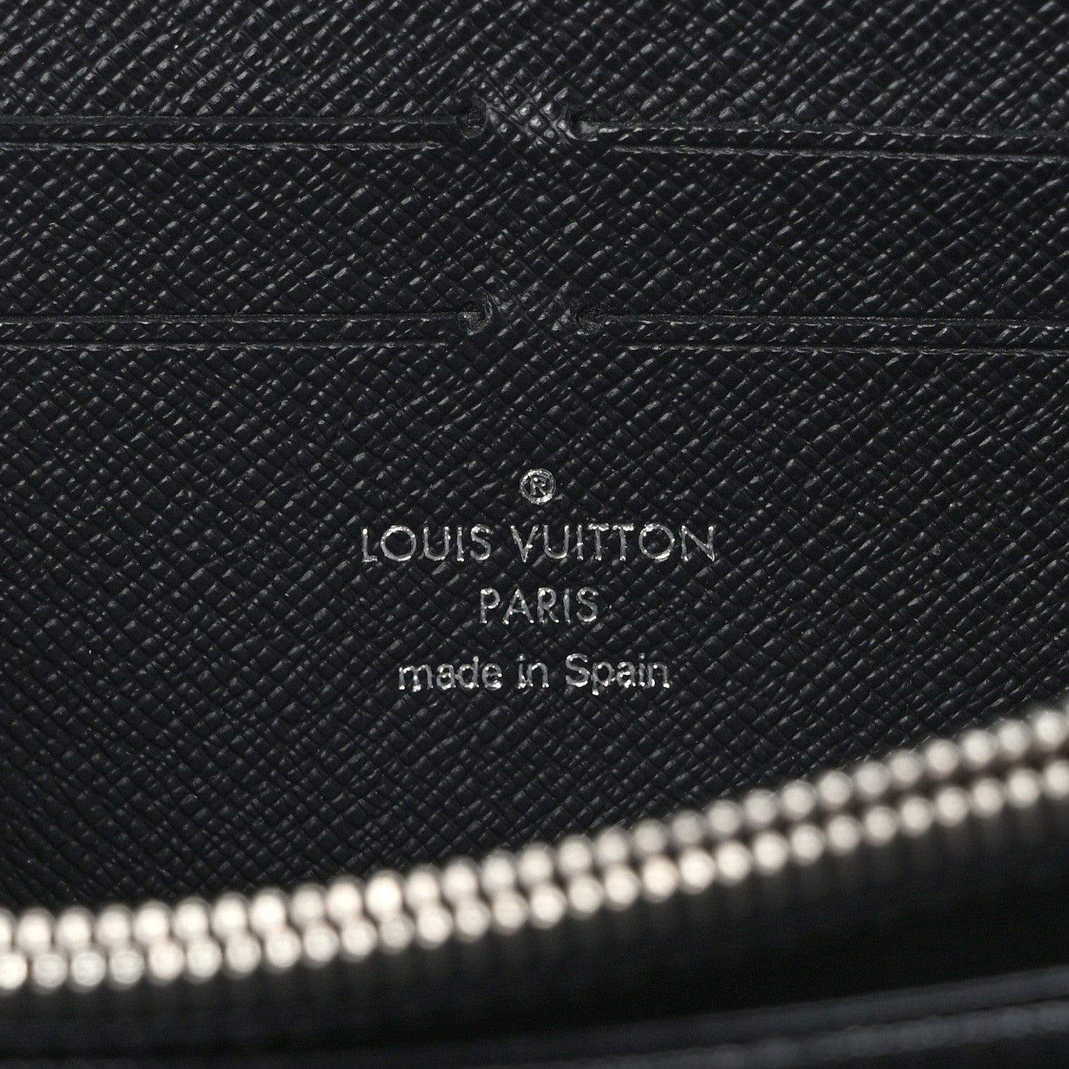 Louis Vuitton Epi Electric Zippy Wallet Black 6 of 9