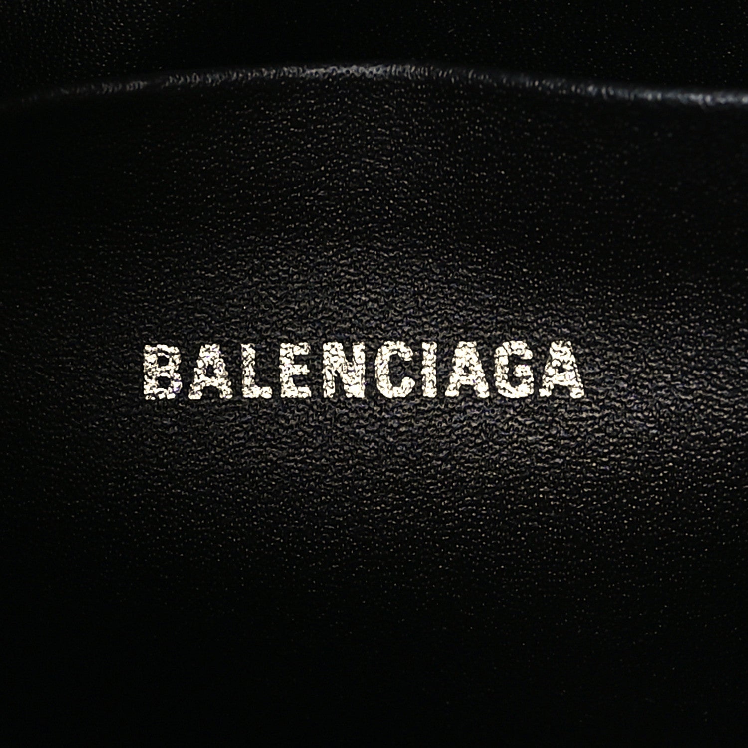 Balenciaga Smooth Calfskin Logo XS Everyday Drawstring Bucket Bag Beige 5 of 5