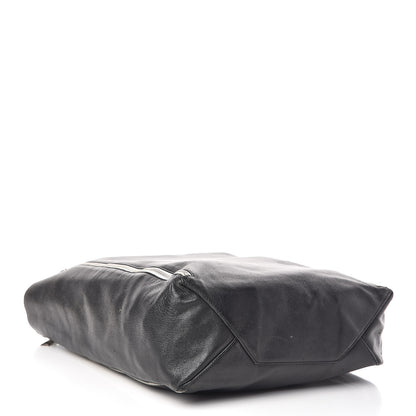 Celine Smooth Lambskin Vertical Zip Cabas Black 4 of 16