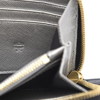 MCM Visetos Large Zip Around Wallet Black 6 of 9