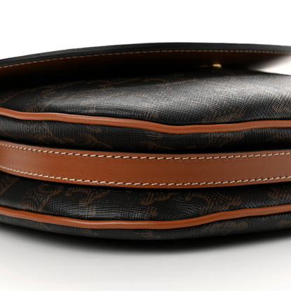Celine Calfskin Triomphe Besace Tan 9 of 13