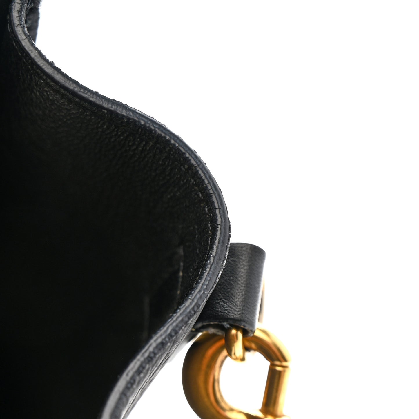 Grained Baby Calfskin Nubuck Nano Bi-Color Luggage Dark Green Navy