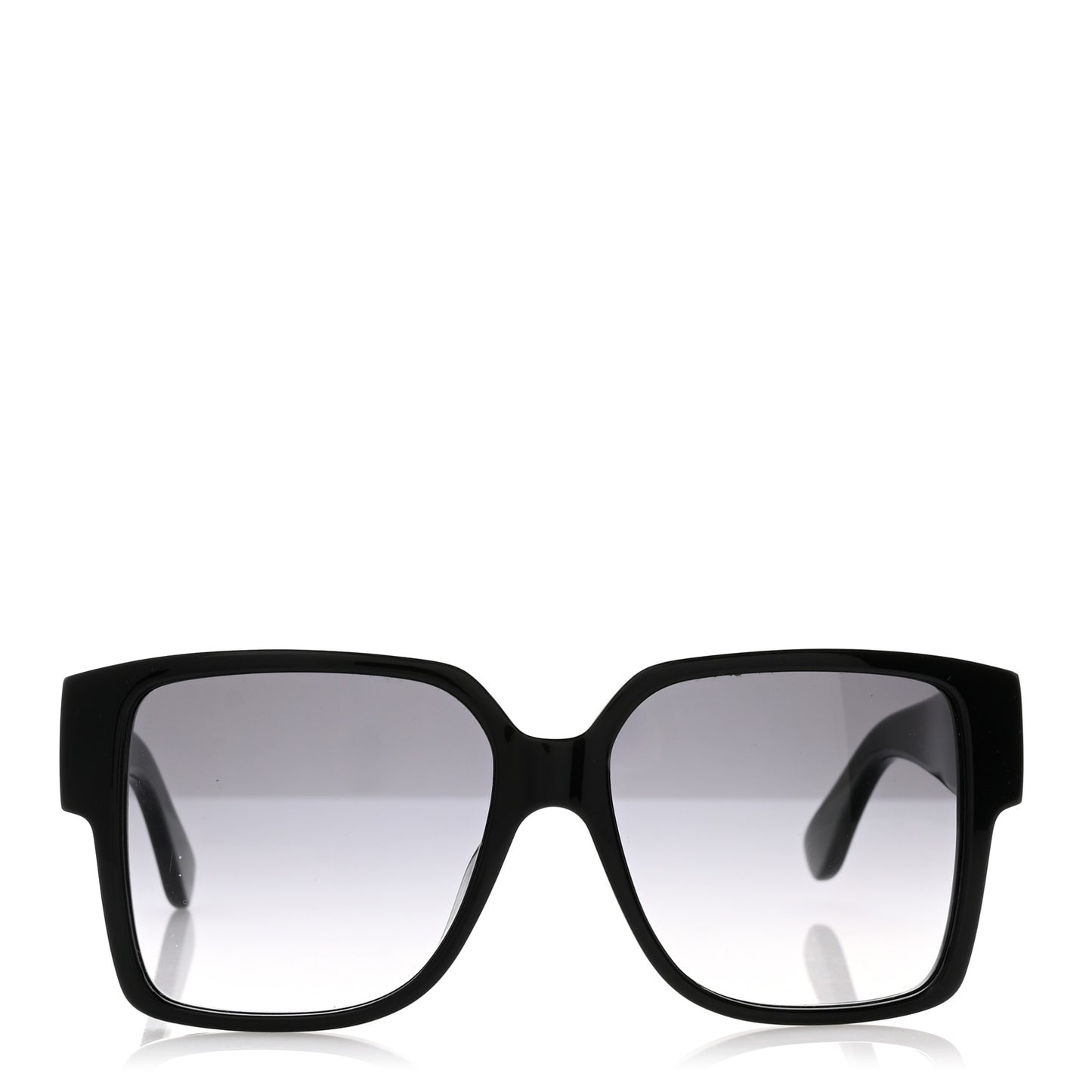 Acetate Flat Top Sunglasses SL M9 002 Black