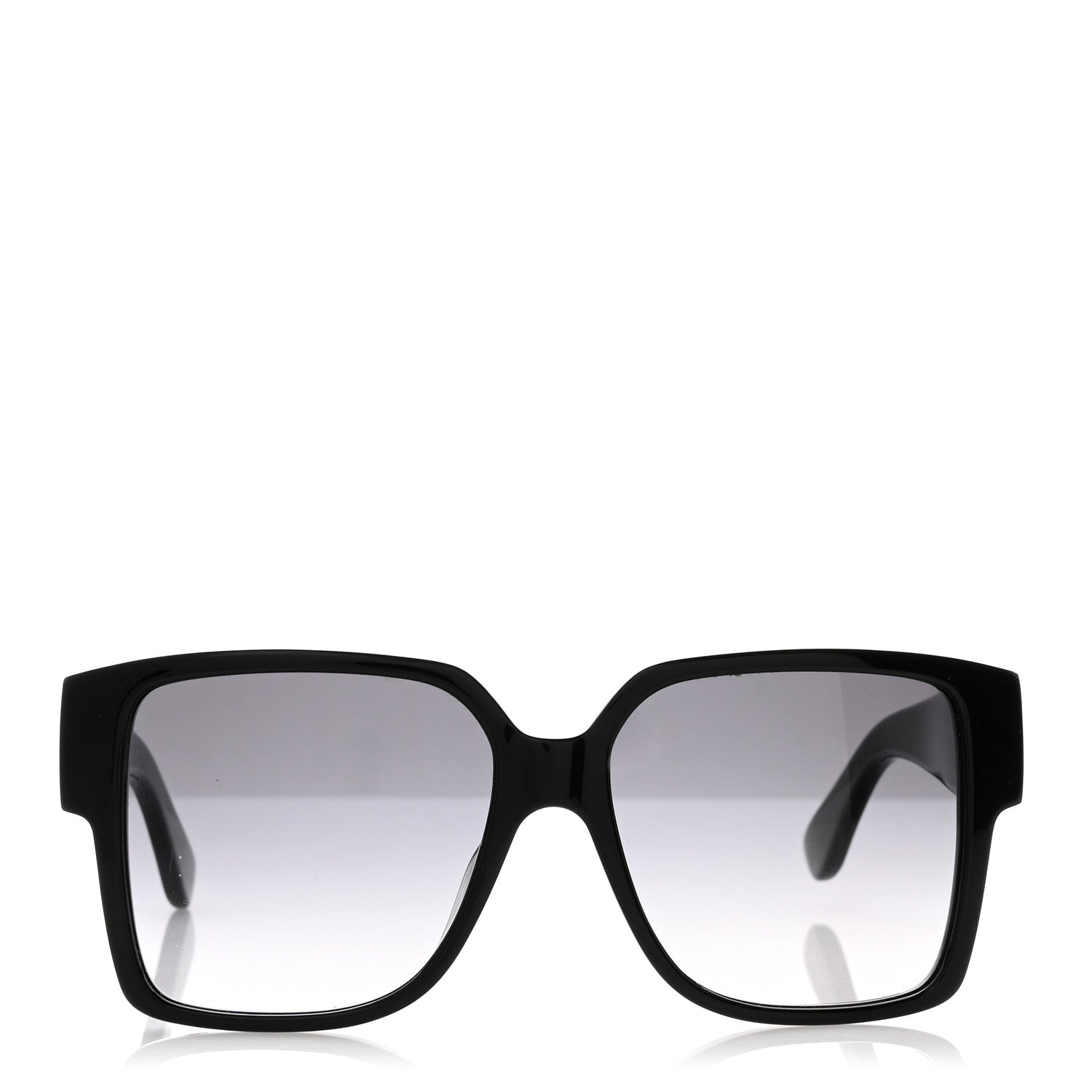 Saint Laurent Acetate Flat Top Sunglasses SL M9 002 Black 2 of 10