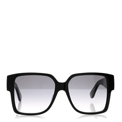 Saint Laurent Acetate Flat Top Sunglasses SL M9 002 Black 2 of 10